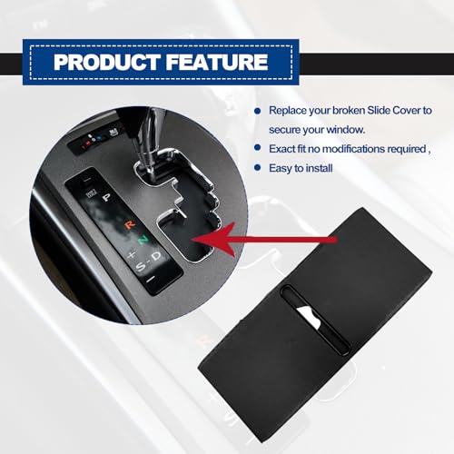 35975-53020 Shift Slider Center Console Slide Cover Compatible with IS250 IS350 2005-2013 Replace Gear Shift Position Slide Cover