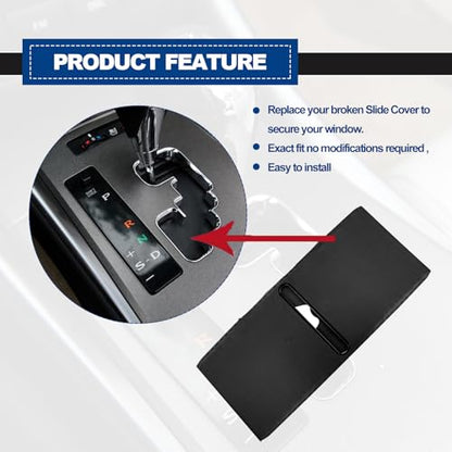 35975-53020 Shift Slider Center Console Slide Cover Compatible with IS250 IS350 2005-2013 Replace Gear Shift Position Slide Cover