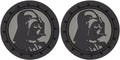 Plasticolor 000673R01 Star Wars Darth Vader Auto Car Truck SUV Cup Holder Coaster 2-Pack