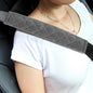 Amooca Soft Automotive Seat Belt Cover Seatbelt Shoulder Pad Neck Protector Cushions Universal Fit SUV Trucks Backpack 2 PCS Dark Grey 10.2in - color: Dark Grey, size: 10.2in-2pc