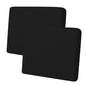 Easy-Going Stretch Individual Couch Cushion Cover Sofa Seat Furniture Protector Sofa slipcover Soft Flexibility with Elastic Bottom(2 Piece Cushion Sofa, Black) - color: Black, size: 2 Cushion Sofa