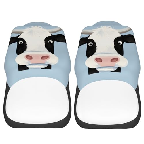 Dujiea Cute Cow Hello Car Front Seat Covers 2 Pcs Universal Auto Seat Covers Front Seats Only, Vehicle Bucket Seat Protectors Fit for Most Car SUV Sedan and Truck - color: Cute Cow Hello