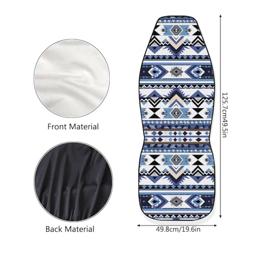 Dreaweet Aztec Seat Covers for Cars SUV Trucks Native American Indian Tribal Navajo Car Seat Covers Front Seats Only,Southwestern Car Accessories Interior - color: Aztec Tribal Pattern