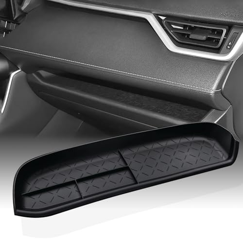 for 2023 RAV4 Passenger Storage Organizer Mat Glove Box Insert Tray Anti Slip Mat Compatible with Toyota RAV4 2024 2023 2022 2021 2020 2019 Accessories (Passenger Anti Slip Mat) - color: Passenger Anti Slip Mat