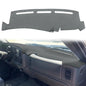 Dash Cover Mat Pad Custom Fit for 1999-2006 GMC Sierra/Chevy Chevrolet Silverado,2000-2006 GMC Yukon XL/Chevy Suburban Tahoe Avalanche,Dashboard Cover Carpet (99-06 Dark Gray) Y55 - color: 99-06 dark gray