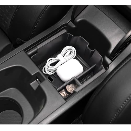 LUWU 2025 2026 A cura Integra Center Console Organizer for 2023 2024 2025 2026 A cura Integra Accessories Armrest Console Storage Box Insert Tray ABS Material Black-Trim - color: 2023-2026 Integra Armrest Box Black