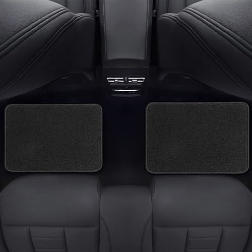 Premium Carpet Car Floor Mats - 4-Piece All-Weather Set with Vinyl Heel Pad - Universal Fit Floor Liners for SUV, Sedan, Van - Anti-Slip Backing, Black - color: Black1