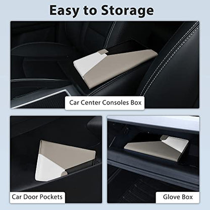 Vehicle-Glove-Box-Organizer,Car-Registration-and-Insurance-Holder with Magnetic Closure Leather-Car-Insurance-Holder for Cards Auto Car Wallet Essential Driver License