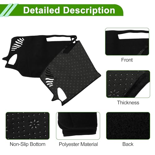 Dashboard Cover for Subaru Outback 2020-2025 Dashboard Mat Anti-Slip Sun UV Heat Shield Protection Polyester Black 1 Pc