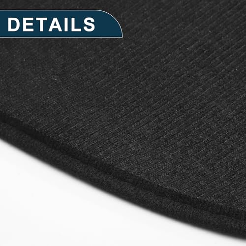 Car Door Leather Anti Kick Pad Sticker for BMW X3 2018-2020 Waterproof Door Panel Interior Side Edge Film Trim Protector Black Adhesive Backing 1 Set