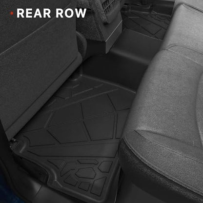 KARPAL Floor Mats for 2017-2025 Mazda CX-5, All Weather TPE Custom Fit Floor Liners Car Mats Accessories, 1st & 2nd Row & Cargo Liner - style: 2017-2025 | For Mazda CX5 | 1st & 2nd Row & Cargo