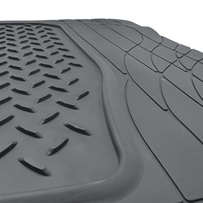 BDK Universal Fit Premium Cargo Car Trunk Mat/Liner - PVC (Gray) (31.5" x 50") - color: Gray