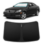 INSAUTO Custom Fit Windshield Sun Shade Accessories for Mercedes-Benz C-Class 2008-2014, Foldable Front Window Sunshade, UV & Heat Reflector, Keeps Interior Cool, Includes Storage Bag - size: for 2008-2014 Mercedes-Benz C-Class