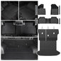 Floor Mats Set for Hyundai Tucson 2022-2025 2026 Gasoline Version (Not fit Hybrid), All Weather TPE Cargo Liner Backrest Mat Trunk Mat Door Sill Guards Accessories
