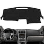 Dash Cover Mat Custom Fit for GMC Acadia Without Headup Display Dashboard Pad Cap Carpet Protector K296 (Black)