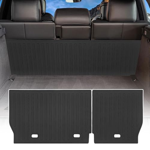Rear Seat Back Cover Backrest Mat for Land Rover Ranger Rover Sport Accessories 2014-2022 with Velcro All Weather Split Dog Liner Pet Mat Protector Cargo Trunk Liner 2 PCS - color: Range Rover Sport 2014-2022, size: Backrest Mat