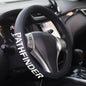 XITER Leather Steering Wheel Cover for Pathfinder 2013-2020,with Pathfinder Logo - color: Pathfinder 2013-2020,With "Pathfinder" LOGO