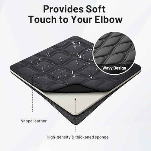 Autorder Center Console Cover for 2019-2025 Chevrolet Chevy Silverado&GMC Sierra 1500 2500 3500HD Accessories Leather Armrest Cover Anti-Scratch Middle Console Pad for Pet(Fit Jump Seat Console) - size: 2019-2025 Chevy Silverado