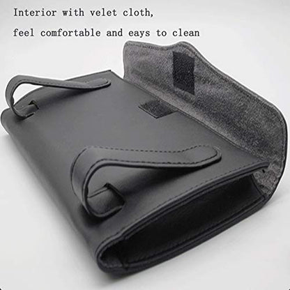 Fredysu Car Visor Tissue Holder, Sun Visor Napkin Holder Backseat Tissue Case, Premium Car Tissue Box for car, Vehicle (Black) - color: Black