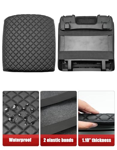 KBH Center Console Armrest Cover for 2025 2026 Ford Expedition, Durable Arm Rest Cover for Car, Thick Cushion Pad Protector, Anti-Scratch, Black (Fits Bucket Seat Console Only)