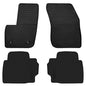 Car Floor Mats Custom Fit for Ford Fusion 2017 2018 2019 2020 2021 2022 2023 2024/2017-2024 Lincoln MKZ Odorless Washable Rubber Heavy Duty Anti-Slip All Weather Car Floor Liner Black