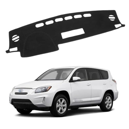 XITER Polyester Dashboard Cover Mat Carpet Dash Nonslip Sun Shade Mat Compatible For Toyota RAV4 2013 2014 2015 2016 2017 2018 - size: 2013-2018 RAV4