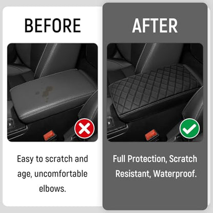 Center Console Armrest Cover Compatible with Honda 2022-2025 2026 Civic Sport Hatchback Accessories Leather Material Center Console Liner Protection - color: for Honda 2022-2026 Civic