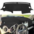 Dash Cover Mat Custom Fit for Honda Element,Dashboard Pad Cap Carpet Protector K250 (Black) - color: Black