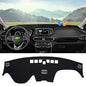 Autorder Dashboard Cover Mat for Hyundai Santa Fe 2019 2020 2021 2022 2023 Accessories Dash Cover Flannel Dash Mat Sunshade Glare UV Rays Protector - size: 2019-2023 Hyundai Santa Fe