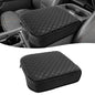 KBH Center Console Armrest Cover for 2023 2024 2025 2026 Ford F250 F350 F450 F550 Super Duty, Vinyl Leather Trim, Arm Rest Lid Cushion Protector, Anti-Scratch, Black (Fits Bucket Seat Console Only)
