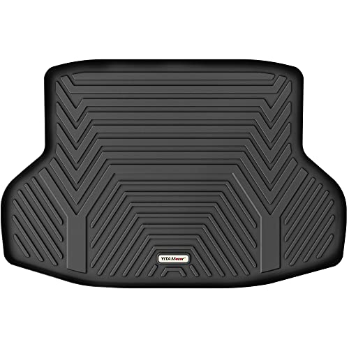 YITAMOTOR Cargo Trunk Liner Compatible with 2016-2021 Honda Civic Sedan, Custom Fit Black TPE All Weather Cargo Mats - style: 16-21 civic cargo mats