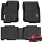 YITAMOTOR Floor Mats fit for 2013-2018 Toyota RAV4 Standard Models (Not for Hybrid), Custom Fit LE/SE/XLE/Limited/Platinum/Adventure Floor Liners, 1st & 2nd Row All-Weather Protection Black - style: 2013-2018 Toyota RAV4 1st&2nd