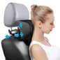 Spurtar Car Neck Pillow Height Adjustable Memory Foam Travel Pillow Headrest for Adults Neck Comfort Pain Relief While Driving Travel - Only Fit for Poles Distance 1.1" - 3.9" - Not for Children