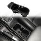 Muslogy Center Console Cup Holder Inserts Compatible with 2018-2024 2025 Jeep Wrangler(JL/JLU) & Gladiator(JT) Accessories Middle Console Drink Holder TPE Organizer Non-Slip Drink Stopper - size: 2018-2025 Wrangler JL JLU & Gladiator JT
