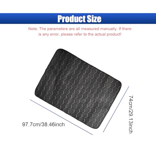 Car Trunk Cargo Liner, 38"×29" Scratch-Resistant Car Floor Mat, Washable Auto Trunk Protective Mat, Fashionable Vehicle Interior Decoration Accessories for SUVs, Trucks (Style1)