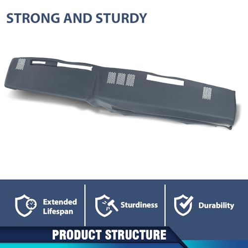 PIT66 TPE Dash Cover Dashboard Panel Fit GMC Chevy Full Size Pickup 1981-1987, Fit GMC Chevy SUV 1981 1982 1983 1984 1985 1986 1987 1988 1989 1990 1991 Dark Blue - size: 1981-1991 GMC Chevy SUV(Dark Blue)