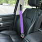 Soft Automotive Seat Belt Cover Seatbelt Shoulder Pad Neck Protector Cushions Universal Fit SUV Trucks Backpack Violet Extra Long 19.7in - color: Purple, size: 19.7in-1pc