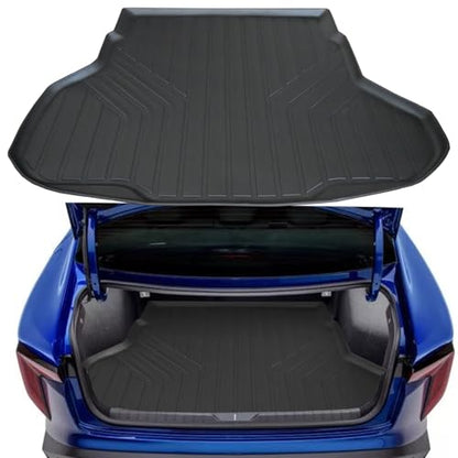 Trunk Mat for 2025 2026 KIA K4 Sedan TPE All Weather Protection Car Cargo Liners Accessories-Black (Not fit Hatchback) - size: 2025|Kia K4|Trunk Mat