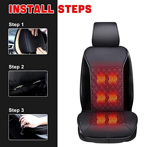 Universal Seat Cushion, Comfortable Seat Cover with Full Back Support in Winter
