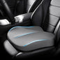 Adult Car Booster Seat Cushion, Car Seat Driver Height Boost Mat Memory Foam Car Seat Cushions Pad Improve Driving View Non-Slip 3D Office Chair Cushion Pressure Relief (Grey) - color: Grey