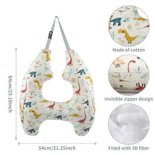 Car Pillow for Kids,H-Shape Travel Pillow for Child Sleeping Neck Shoulder Support Car Seat Pillow A Sleeping Artifact Suitable for Road Trips of Adults and Children Travel Pillow for Kids