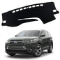 XITER Polyester Dashboard Cover Mat Carpet Dash Nonslip Sun Shade Mat Compatible For Toyota Highlander 2014 2015 2016 2017 2018 2019 - size: 2014-2019 Highlander