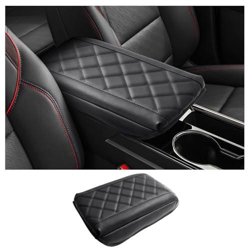 CDEFG for 2025 2026 Chevy Equinox Center Console Cover for Chevy Equinox 2025 2026 Accessories Armrest Cover 2025 Equinox Middle Console Pad Arm Rest Cushion - color: Thick Type for 2025+ Equinox