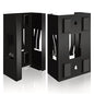 C&T 2 Piece Magnetic Glove Box Holder, Tissue Dispenser, Holds Boxes of Gloves, Towels, Wipes and Tissues,Suitable for Wall mounting, toolboxes, garages, workshops, Offices and Kitchens - style: 2pc
