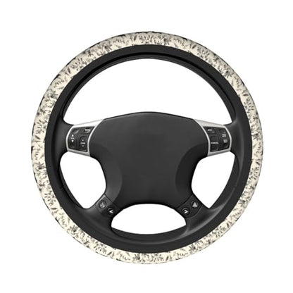 Halloween Steering Wheel Covers Non Slip Neoprene Universal 15 Inch Steering Wheel Protector Car Cover for Men Women - color: Halloween1