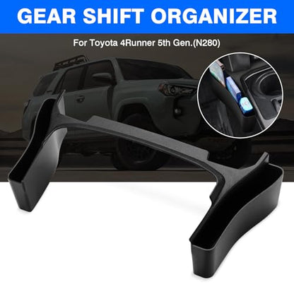 Autorder Gear Shift Organizer for 2010-2024 Toyota 4Runner Accessories Center Console Organizer Gear Shift Organizer Insert Tray - size: 2010-2024 Toyota 4Runner