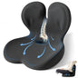 Seat Cushion,Office Chair Cushion with Lumbar Support,Memory Foam Car Orthopedic Cushion,Ergonomic Designed for Long Sitting,Tailbone & Back Pain Relief,Sciatica Pillow for Office,Car,Home Chair