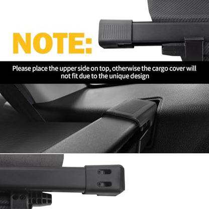 Cargo Cover Retractable Trunk Cover for Honda CRV 2017-2022 | Security Shield Privacy Shade - style: 17-22 Carbon Fiber Leather