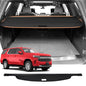 Powerty Retractable Cargo Cover for 2021-2023 Chevy Tahoe/Suburban/Cadillac Escalade ESV Luxury 3.0L/Cadillac Escalade ESV Luxury 6.2L/GMC Yukon/Yukon XL Accessories, Canvas Texture Rear Trunk Cover - size: 2021-2023 | Chevy Tahoe