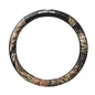 Mossy Oak Camo Steering Wheel Cover, Universal 15 inch - Made with Premium PVC Leather and Cotton Fabric - Official Licensed Product - color: Cotton Steering Wheel Cover